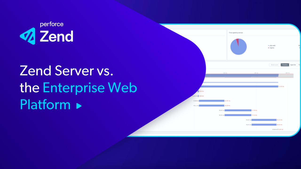 Zend Server vs. the Enterprise Web Platform